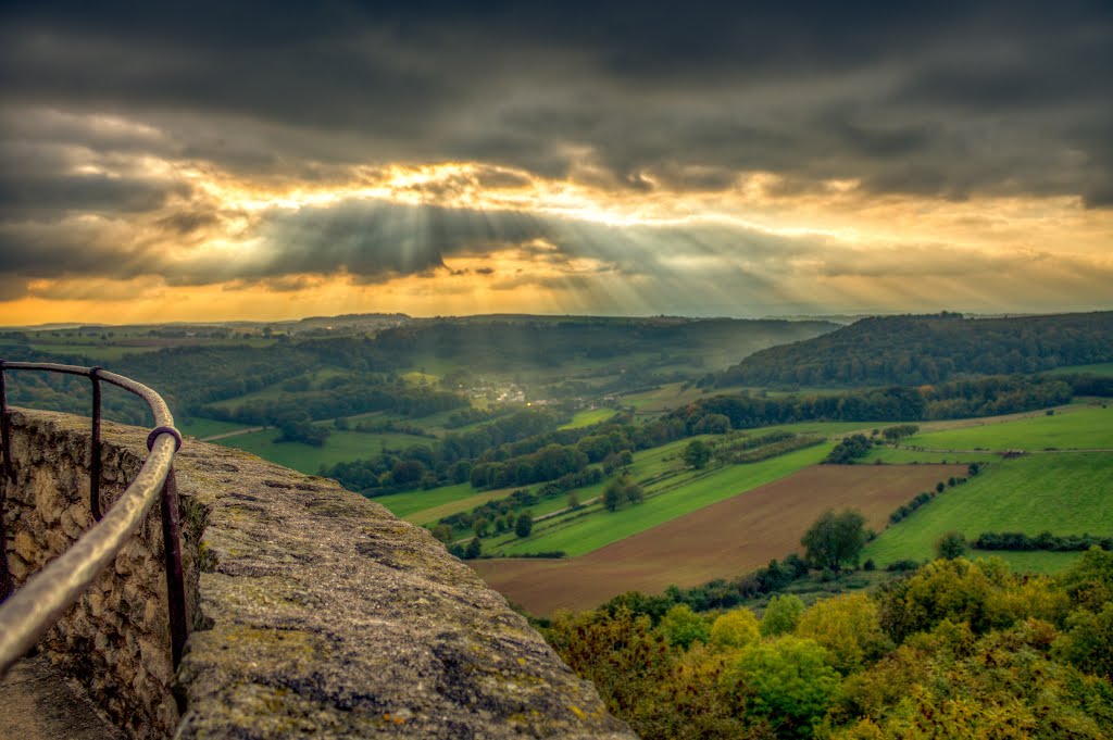 Vue du chateau